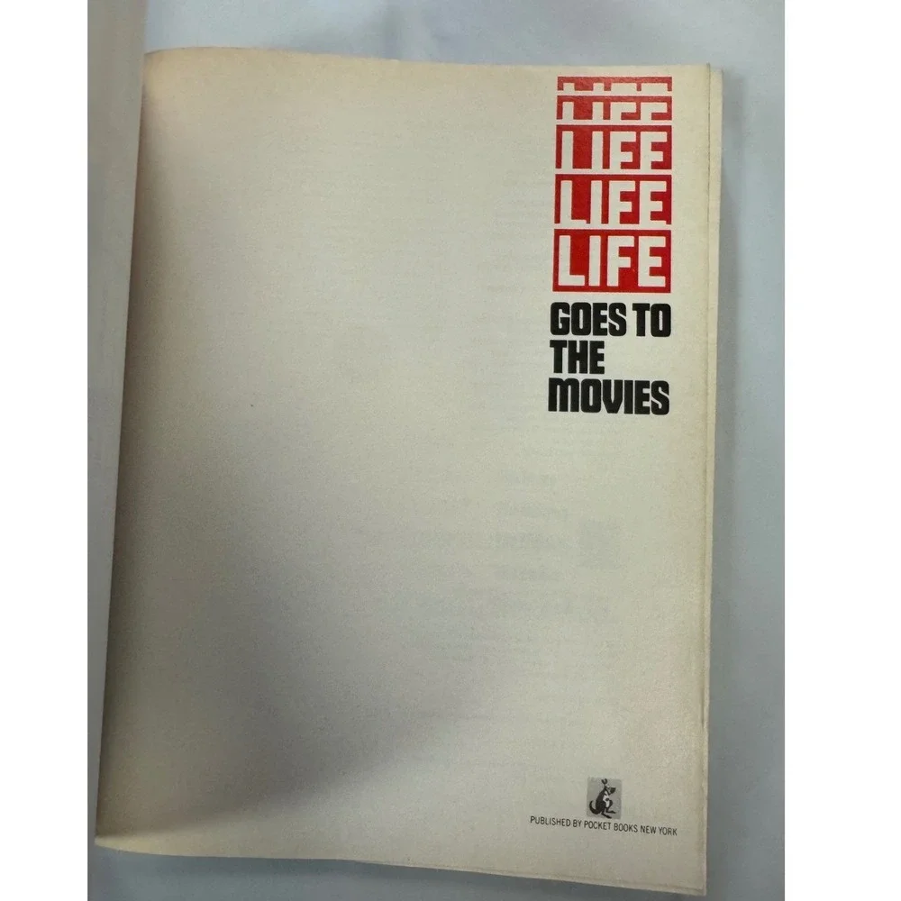 LIFE Goes to the Movies Vintage 1986 Paperback Book ISBN 0671790005 Hollywood